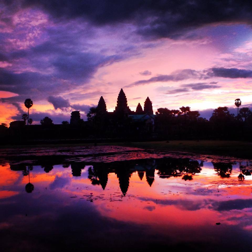 Angkor Wat Sunrise Cambodia