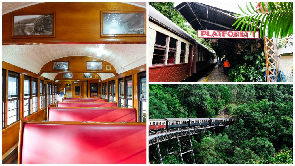 Kuranda+Heritage+scenic+railway+train+rainforest+Queensland