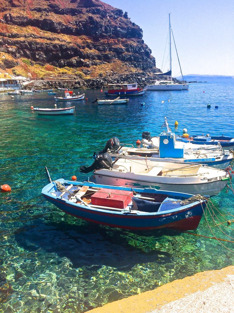Oia+Santorini+Ammoudi+Bay+Restaurants+Seafood+Port16