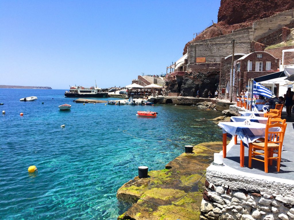 Oia+Santorini+Ammoudi+Bay+Restaurants+Seafood+Port6